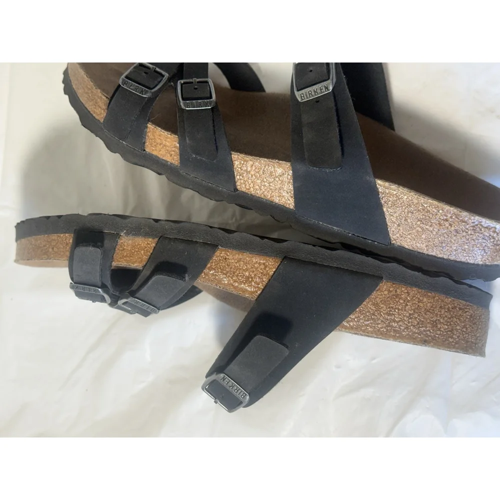Birkenstock Franca Vegan Sandal Size 9 black_16